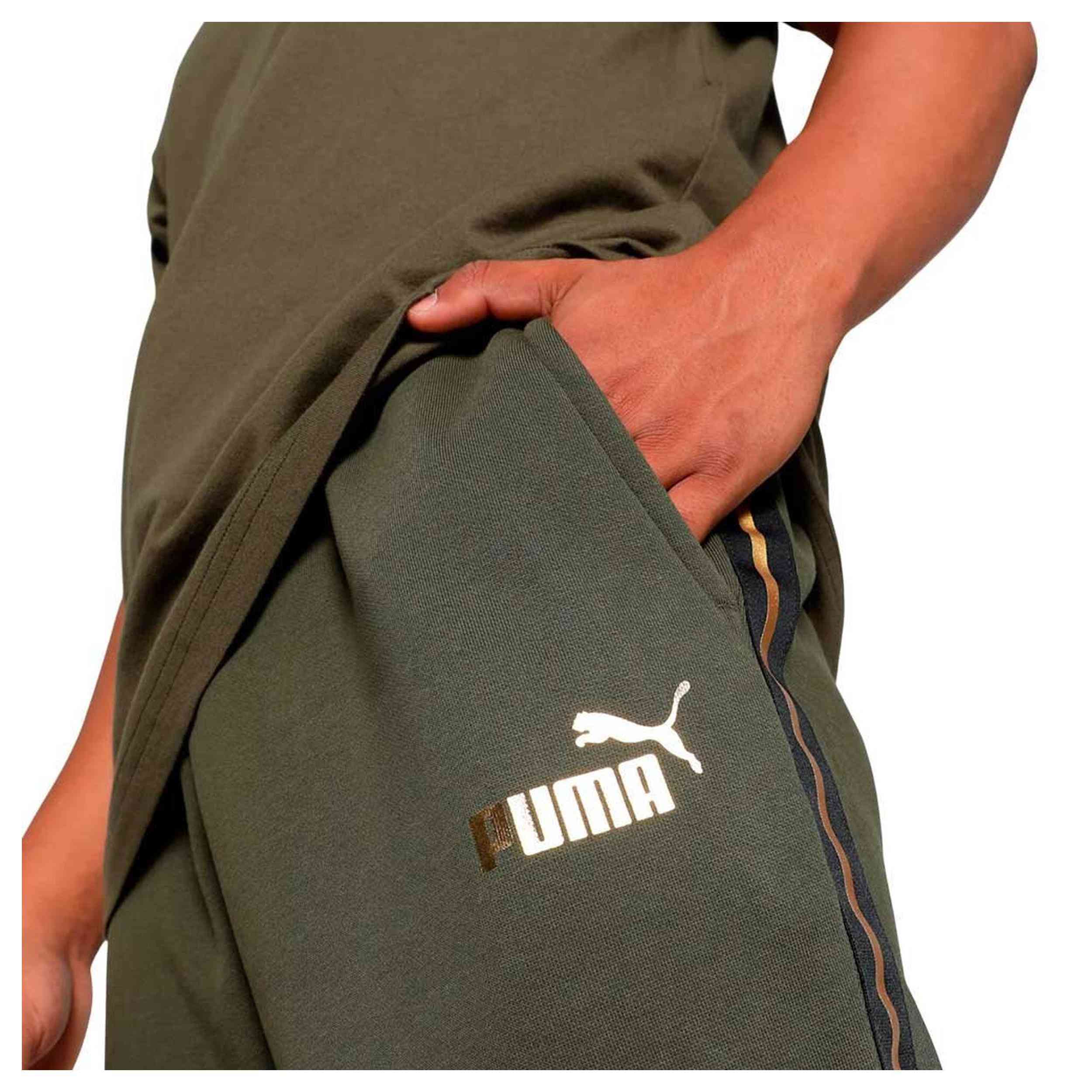 Pantalon Largo Puma Ess Tape Minimal Gol