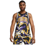 Camiseta De Tirantes Puma Puma Basketball Rival Rage Aop Mesh Tank "Team Volet-Aop"