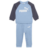 Conjunto Puma Minicats Essentials Raglan "Azul"