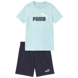 Conjunto Puma 686298-48 Ess Logo Tee And Shorts Set