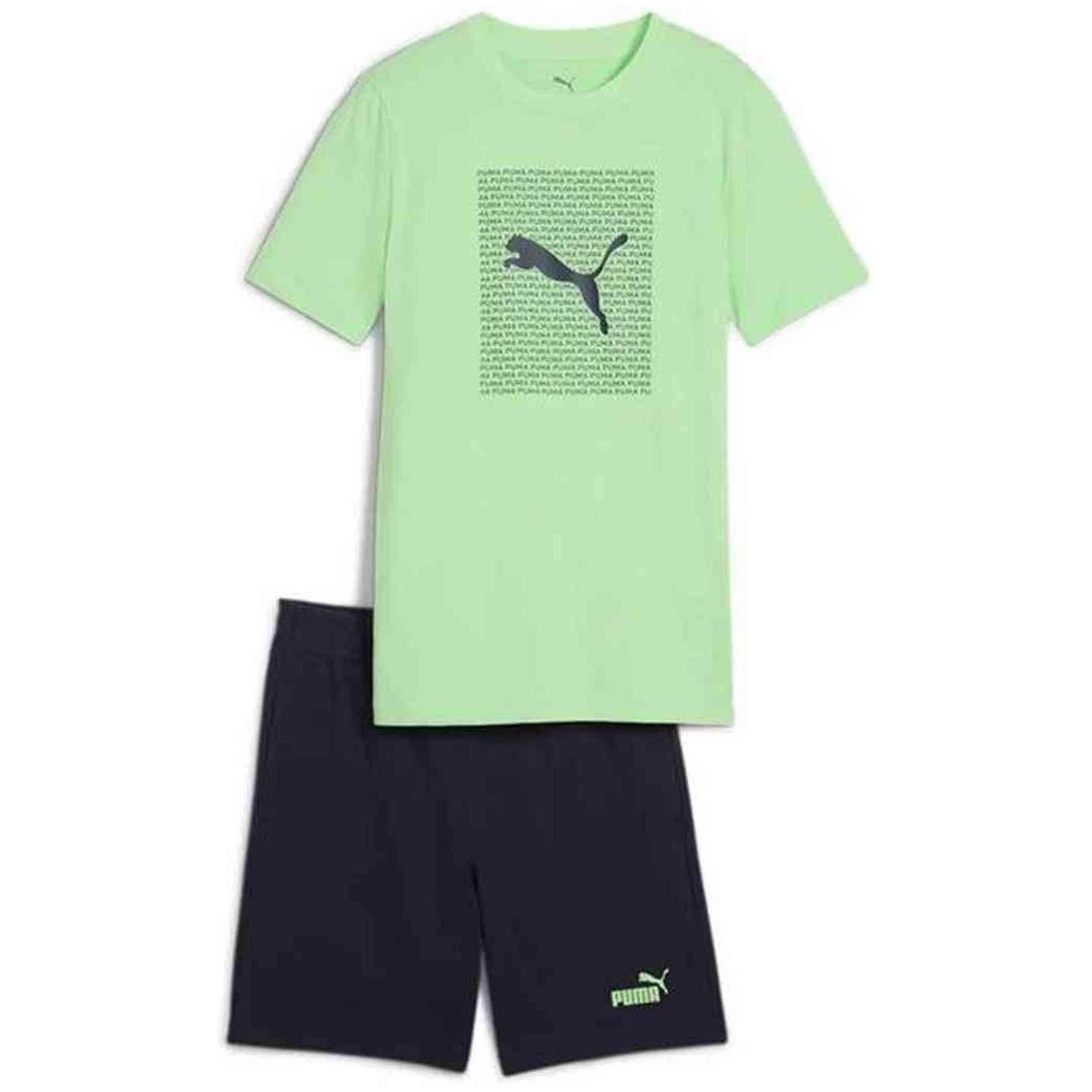 Conjunto Puma Ess Logo Lab