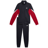 Chandal Completo Puma Essentials Block "Negro-Rojo"