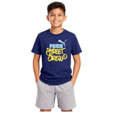 Camiseta De Manga Corta Puma Mid90S Graphic "Azul"