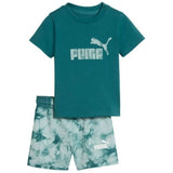 Conjunto Puma Minicats Ess Tie-Dye "Green"
