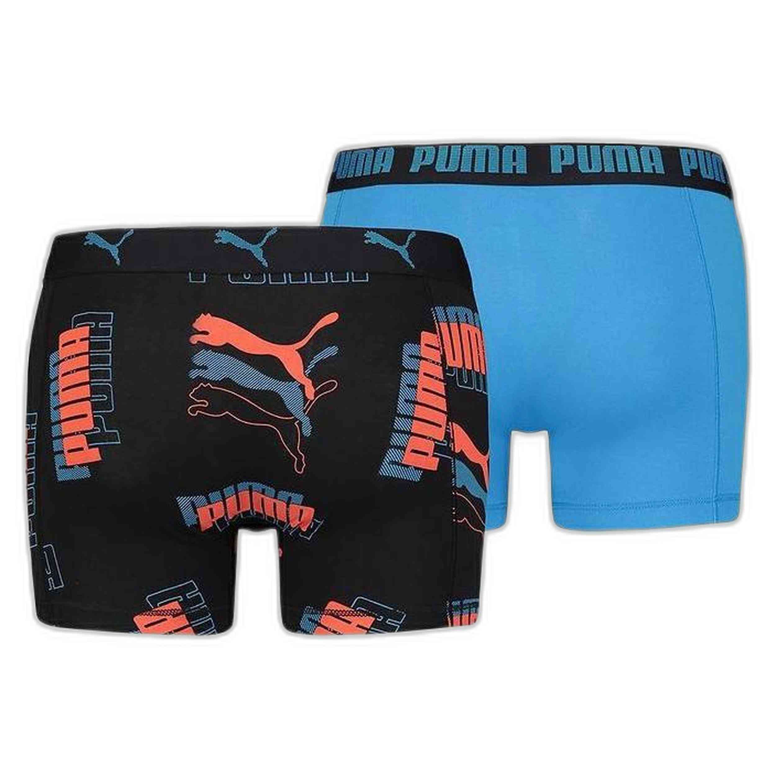 Calzoncillo Boxer Puma Logo Print Pack 2