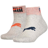 Calcetines Puma Placed Logo Quarter Pack