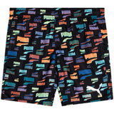 Puma Swim Medium Length Logo Print 1 Swimsuit