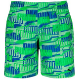 Puma Printed All Over Mid Swimsuit