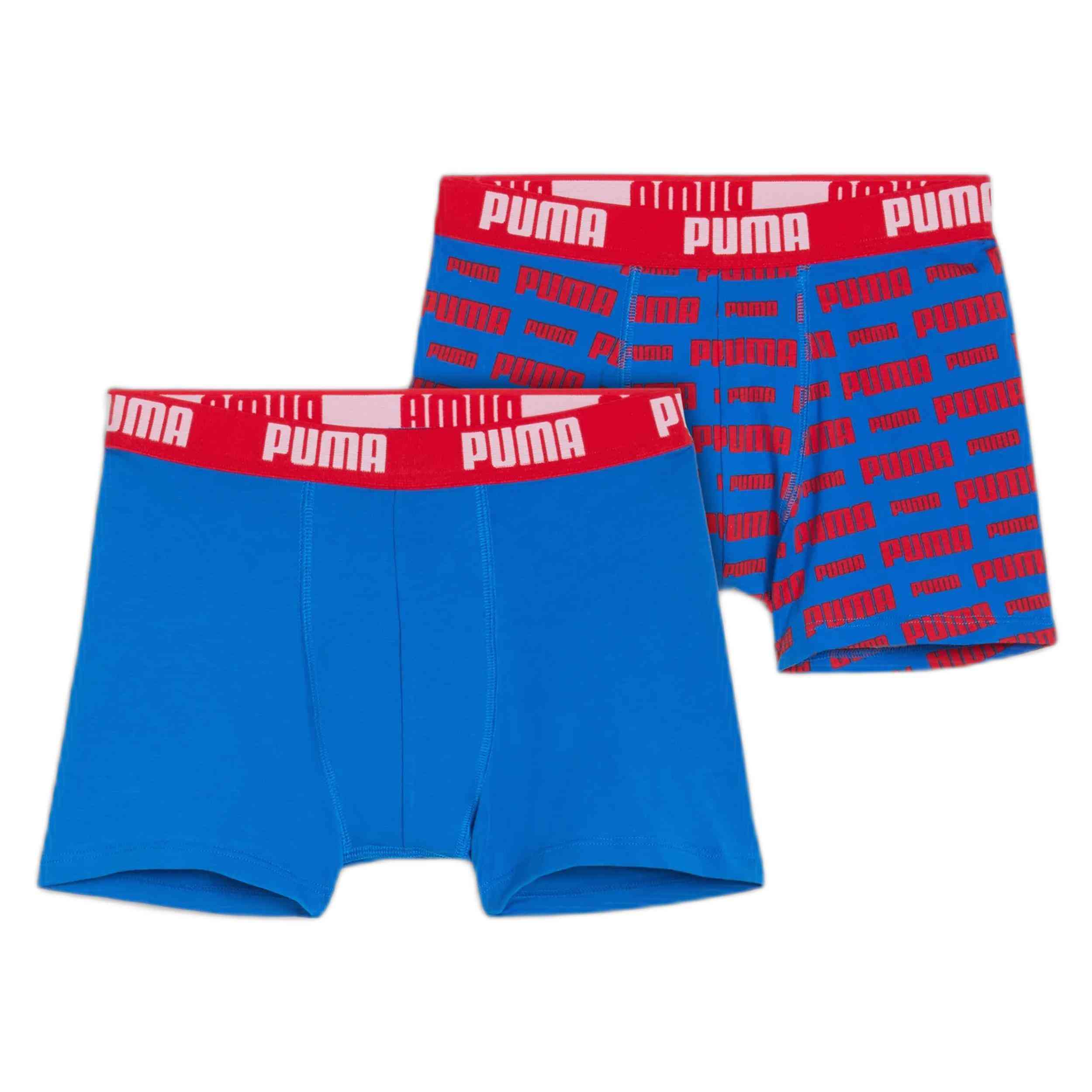 Calzoncillo Boxer Puma Everyday Logo Print Pack 2