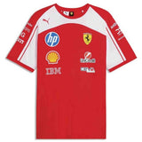 Camiseta De Manga Corta Puma Scuderia Ferrari Hp Replica