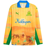 Camiseta De Manga Larga Puma Puma Kidsuper Msfc Ls Retro Shirt "Yellow"