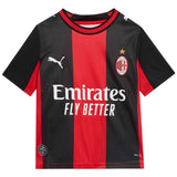 Camiseta De Futbol Puma Ac Milan Home Replica Jr "Puma Black-For All Time Red"