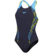 Speedo Womens Placement Laneback Full Bikini