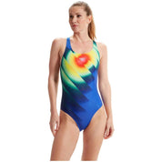 Speedo Placement Digital Powerback Swimsuit