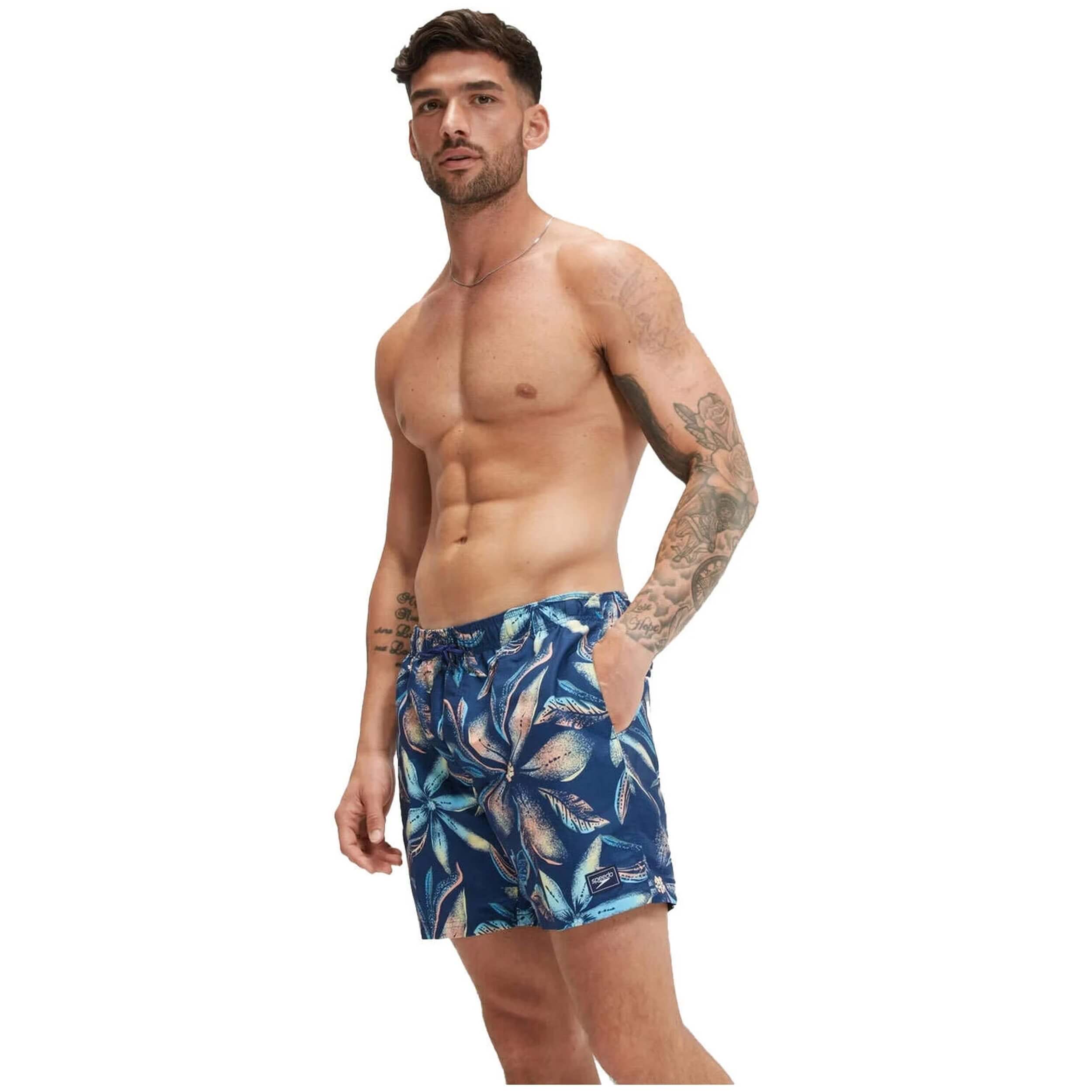 Speedo Digital Printed Leisure 16" Swimsuit