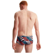 Speedo 13.5Cm Club Training Allover Brief Swimsuit