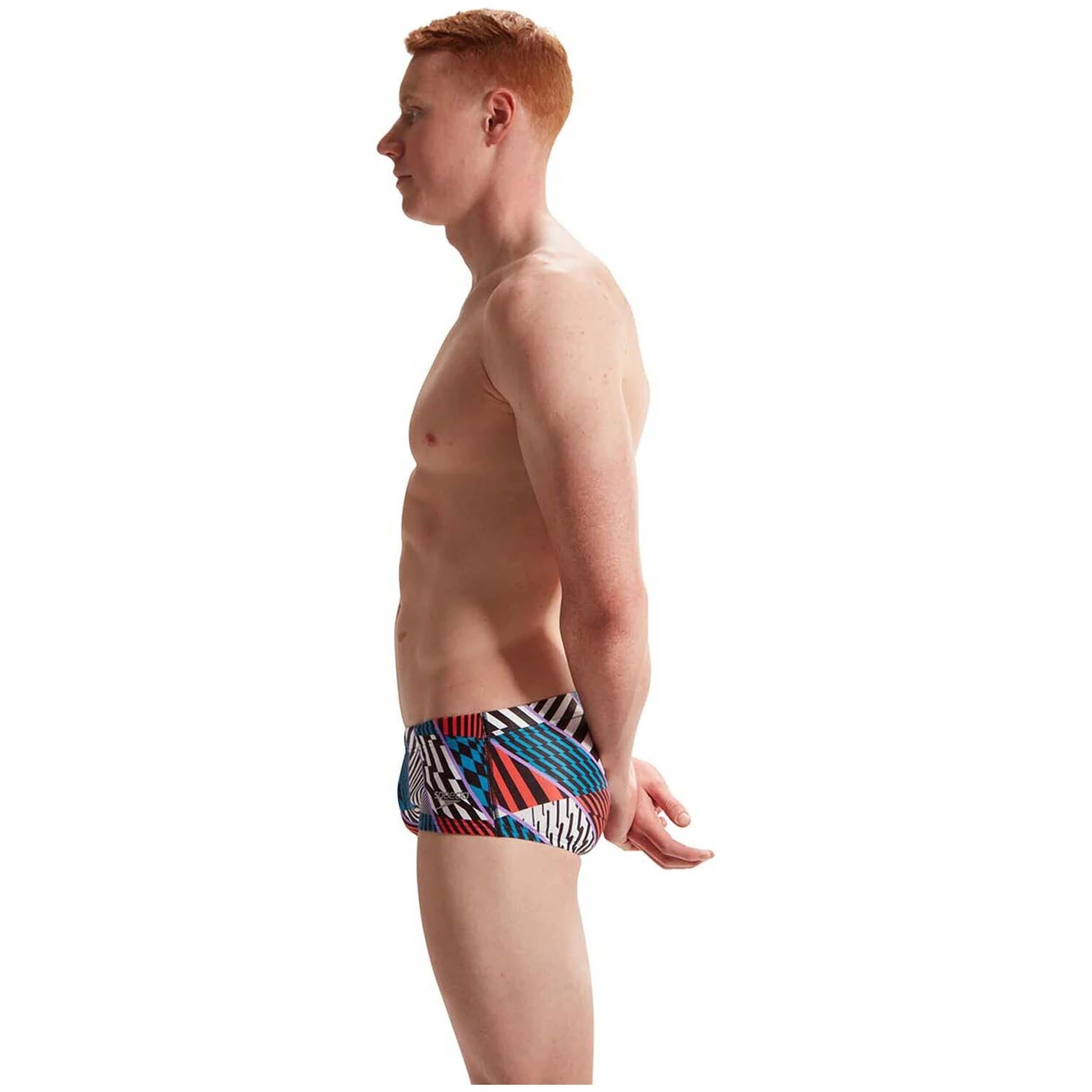 Speedo 13.5Cm Club Training Allover Brief Swimsuit