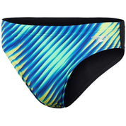 Speedo Allover Digital Vcut Brief Swimsuit