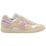 Zapatillas Munich Goal "Beige Y Rosa"