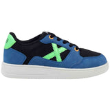 Zapatillas Munich Legit Kid "Azul Y Verde"