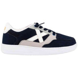 Zapatillas Munich Legit Kid "Azul Marino Y Gris"