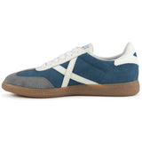 Zapatillas Munich Barru "Azul Denim Y Gris"