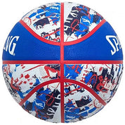 Pelota Spalding Blue Red Graffiti Sz7 Rubber (Talla 7)
