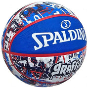 Pelota Spalding Blue Red Graffiti Sz7 Rubber (Talla 7)