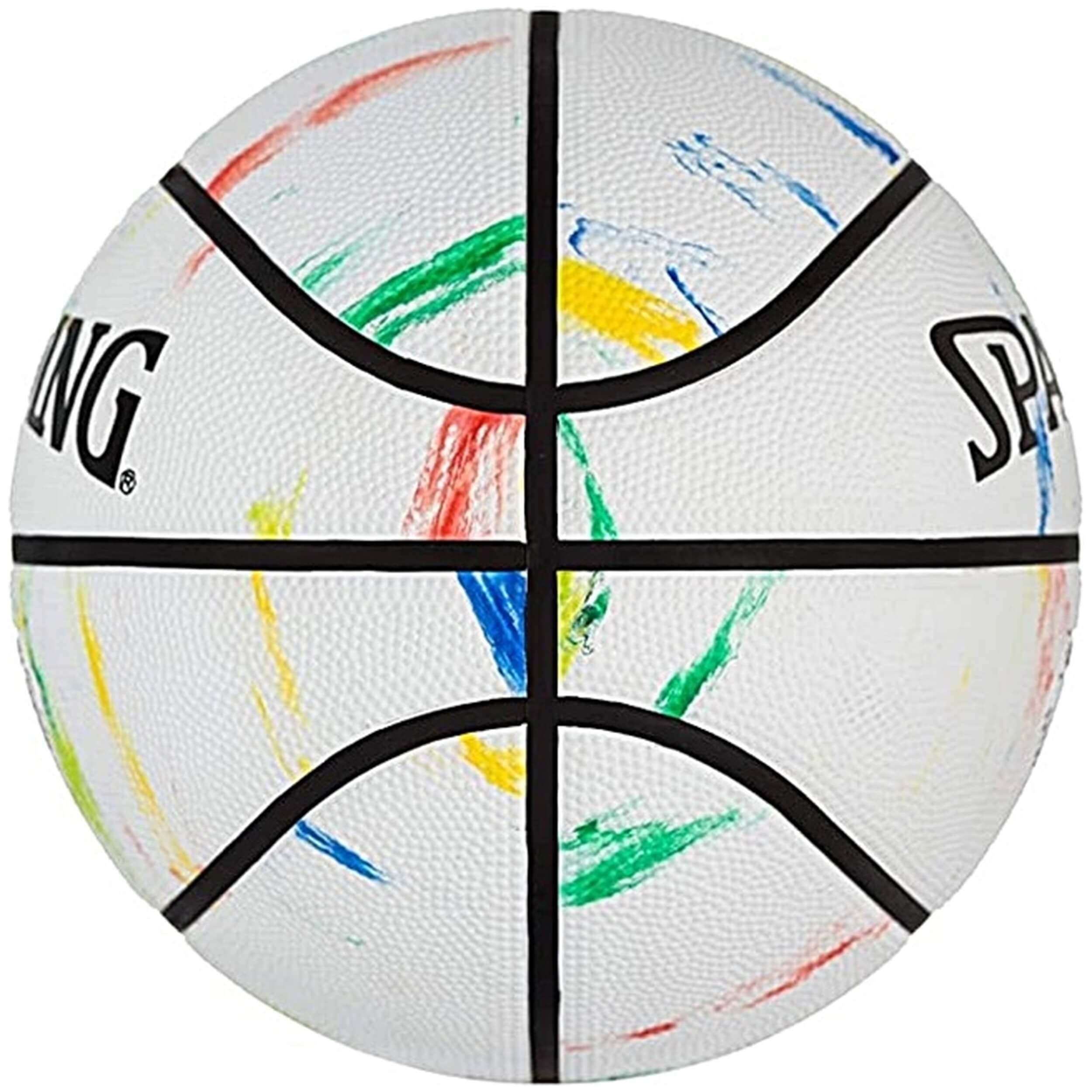 Spalding Spalding Marbleseries Rainbow Basketball Ball