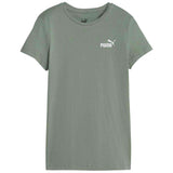 Camiseta De Manga Corta Puma Essential + Embroidery "Verde"