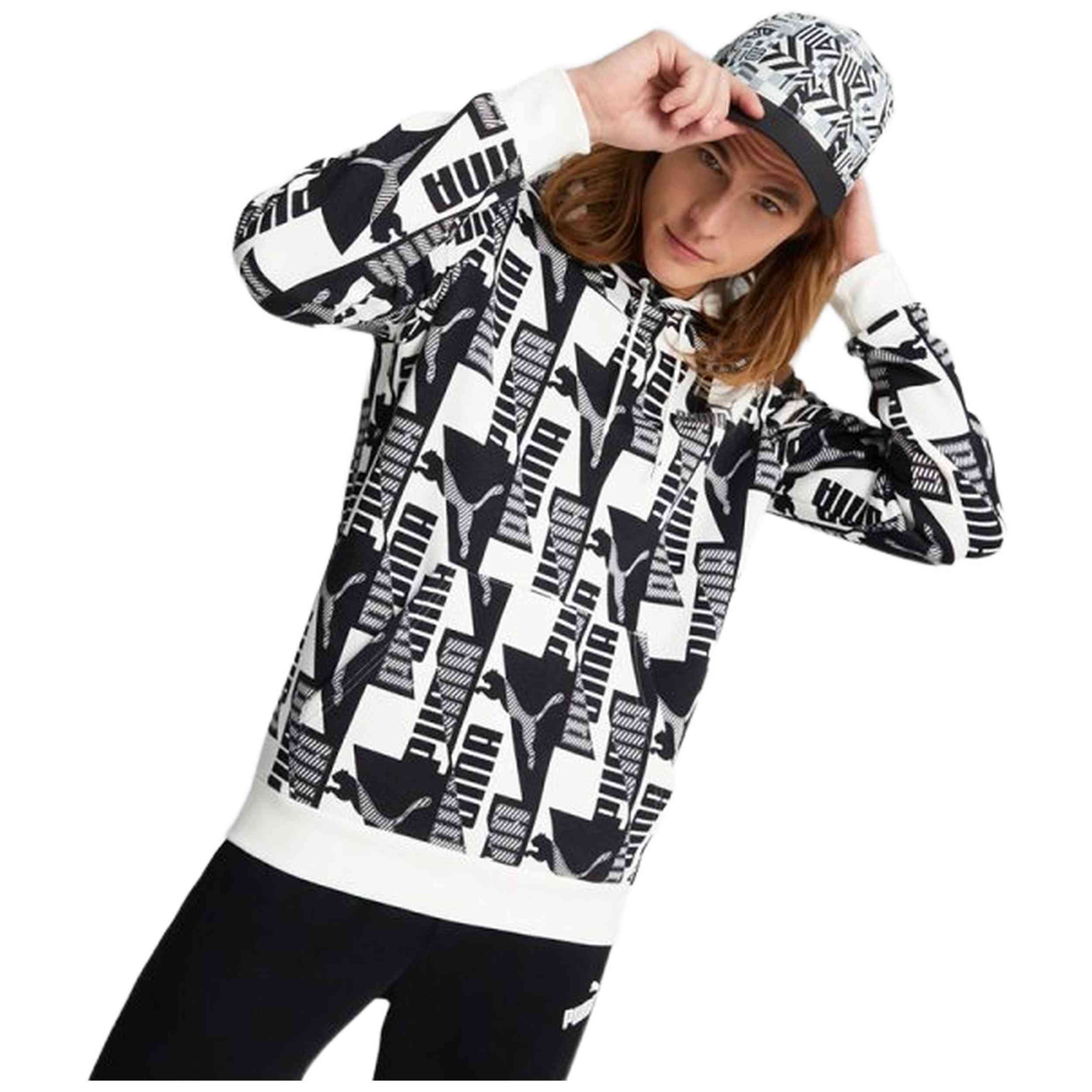 Sudadera Con Capucha Puma Power Aop