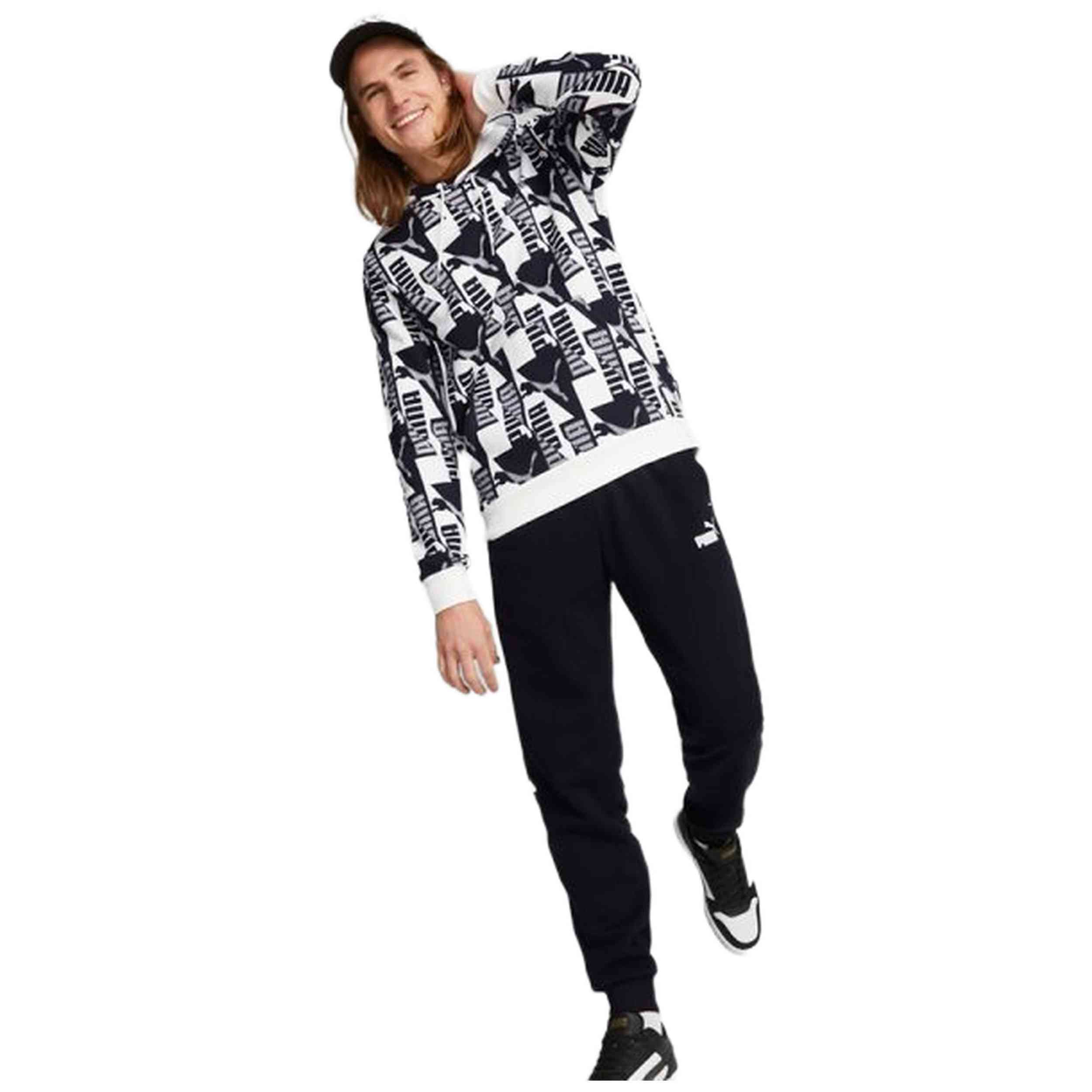 Sudadera Con Capucha Puma Power Aop