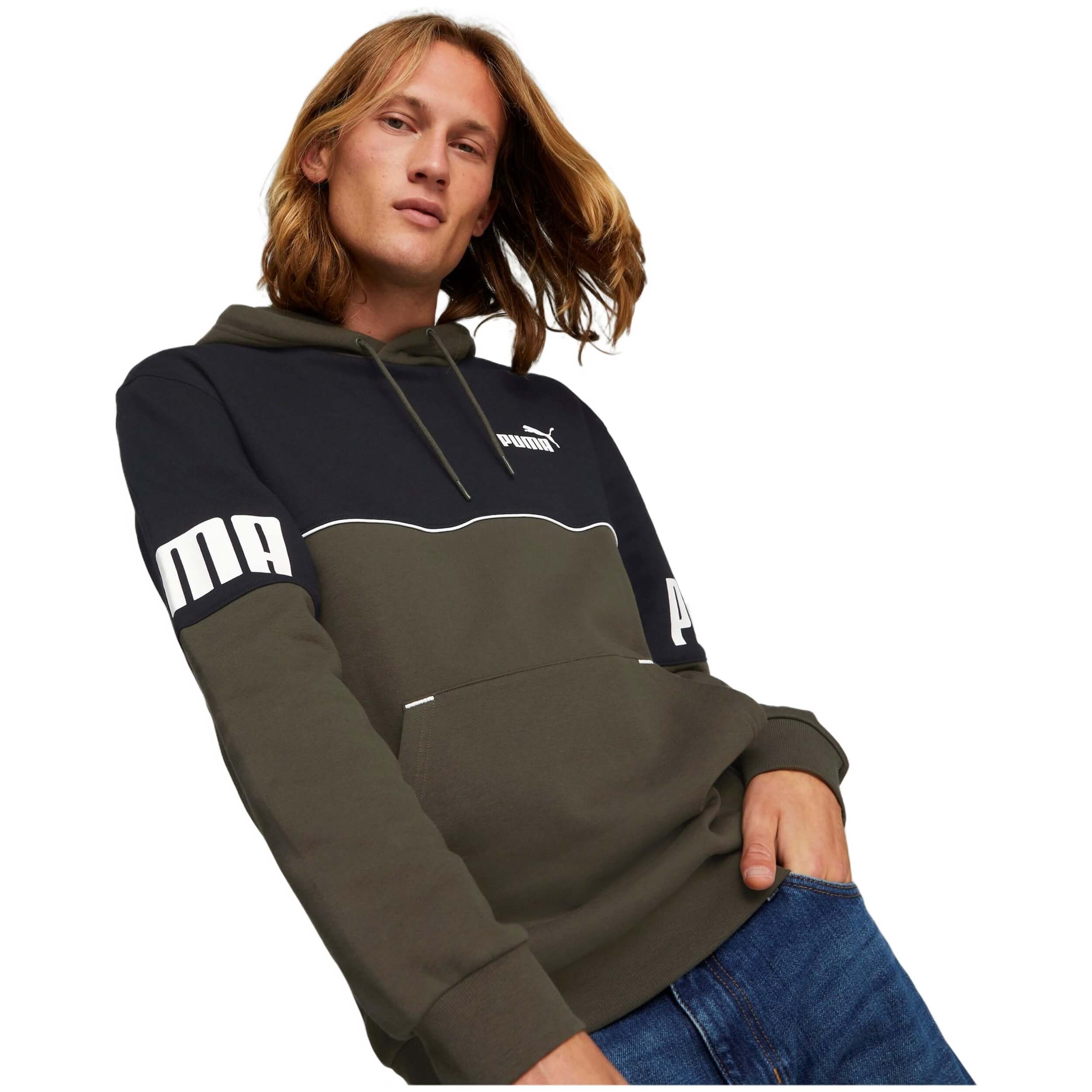 Sudadera Con Capucha Puma Power Colorblock Hoodie