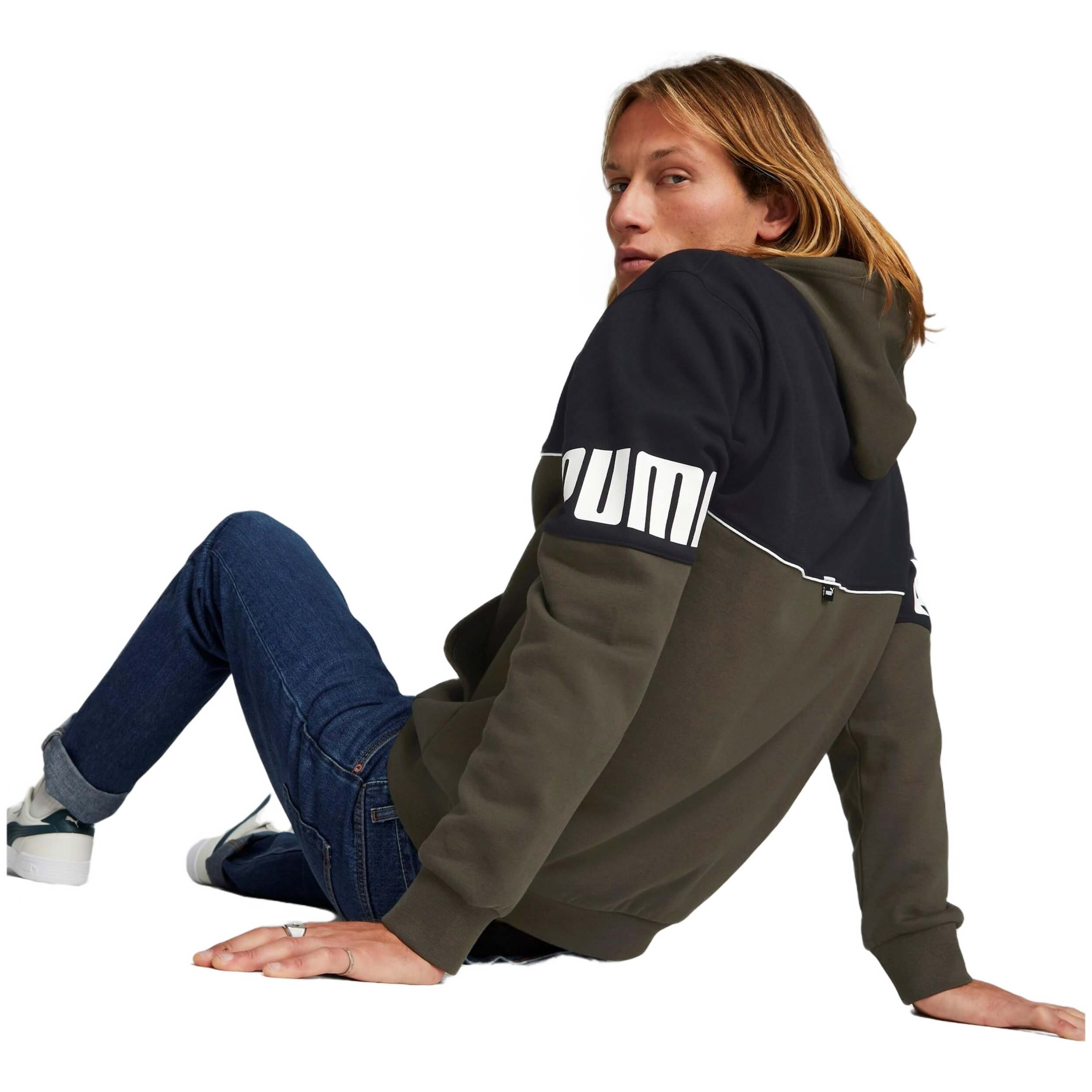 Sudadera Con Capucha Puma Power Colorblock Hoodie