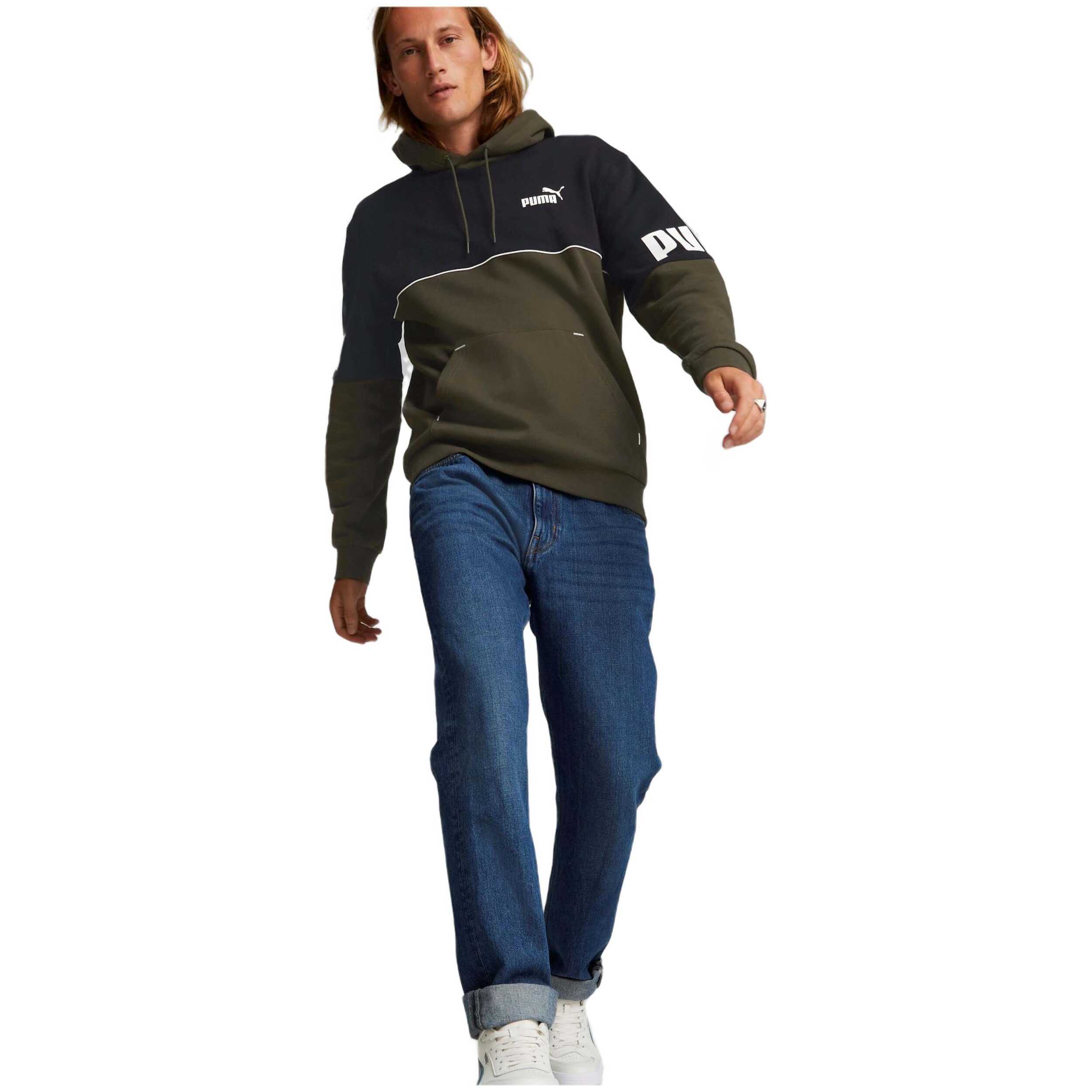 Sudadera Con Capucha Puma Power Colorblock Hoodie