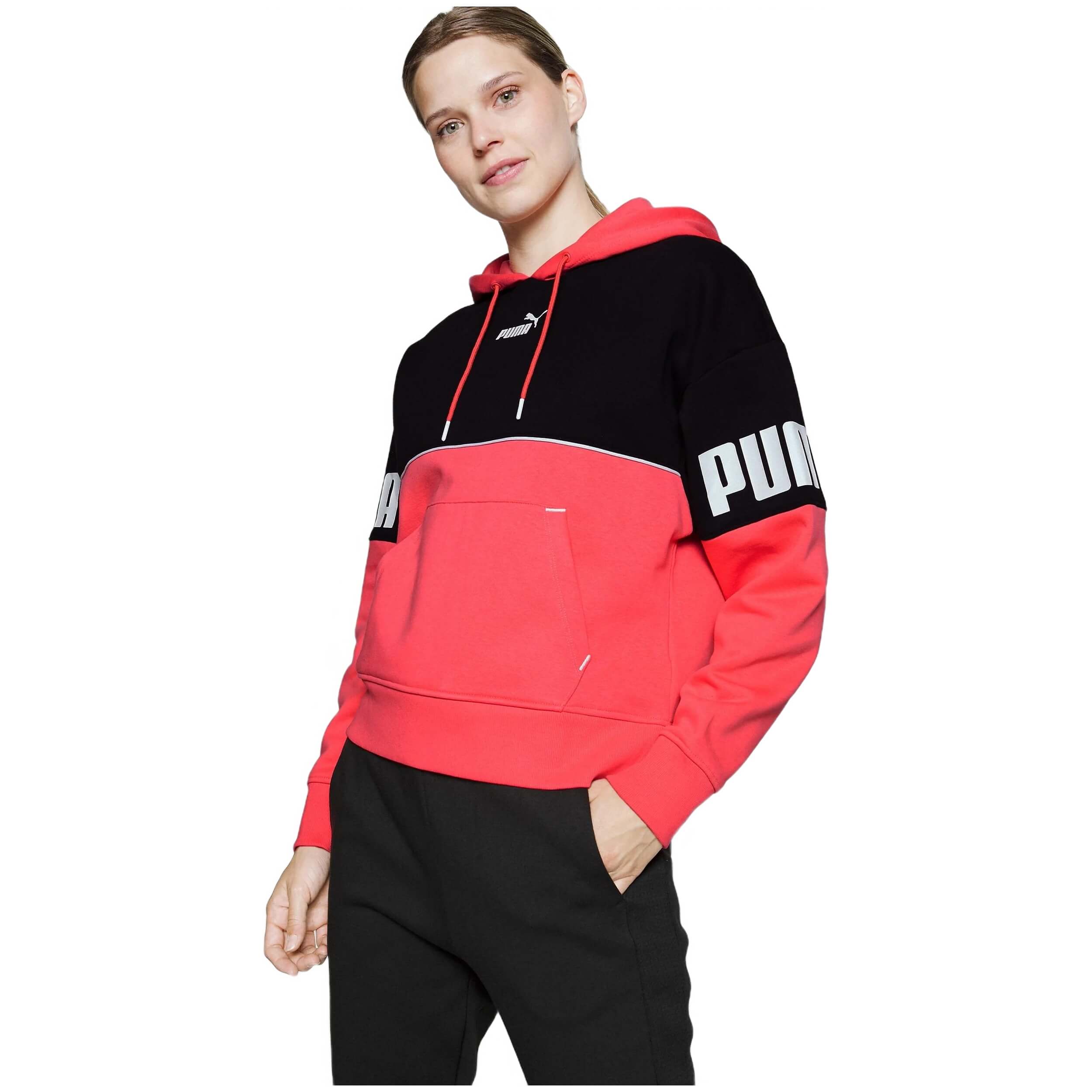 Sudadera Con Capucha Puma Power Colorblock