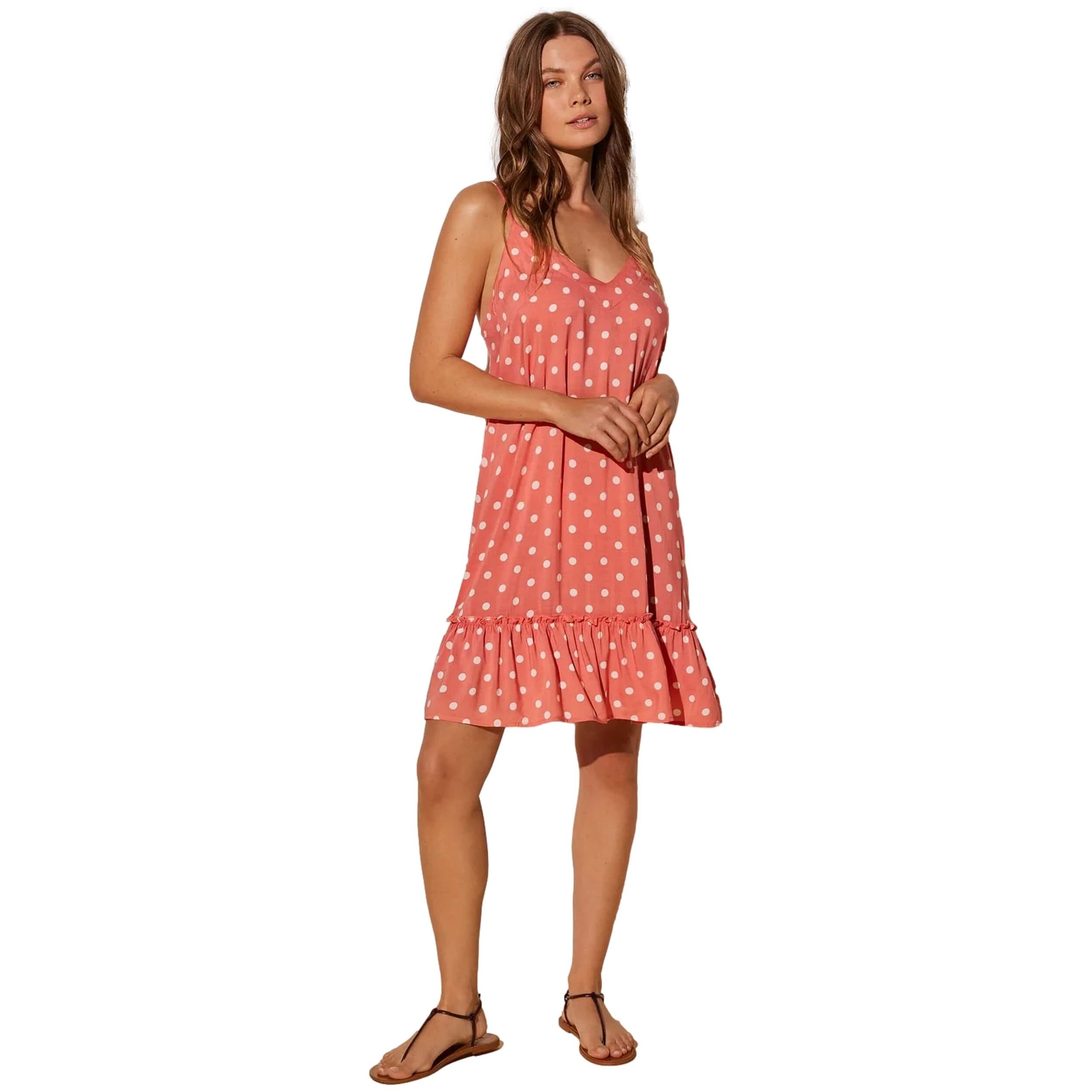 Vestido Ysabel Mora Peach