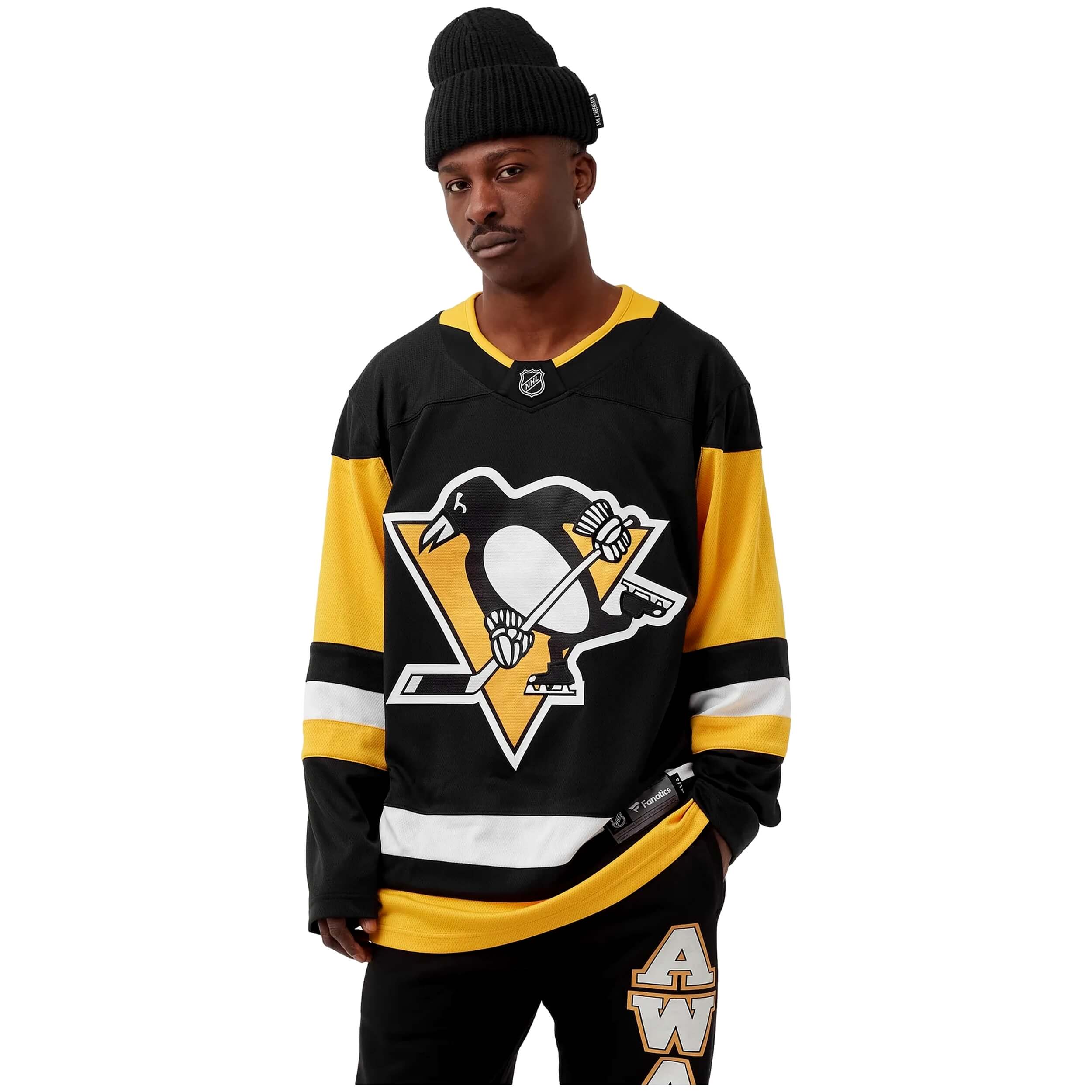 Camiseta De Manga Larga Fanatics Nhl Pittsburgh Penguins