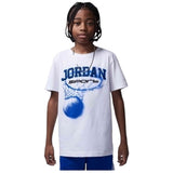 Camiseta De Manga Corta Jordan Camiseta Niño/Niña Jordan Jdb Mj Sport Hoops Df Tee "White"