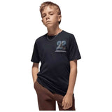 Camiseta De Manga Corta Jordan Camiseta Niño/Niña Jordan Kids Jdb 23 Spray Throw Up "Black"