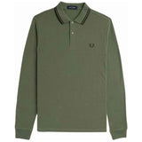 Polo De Manga Larga Fred Perry M3636 "Verde"
