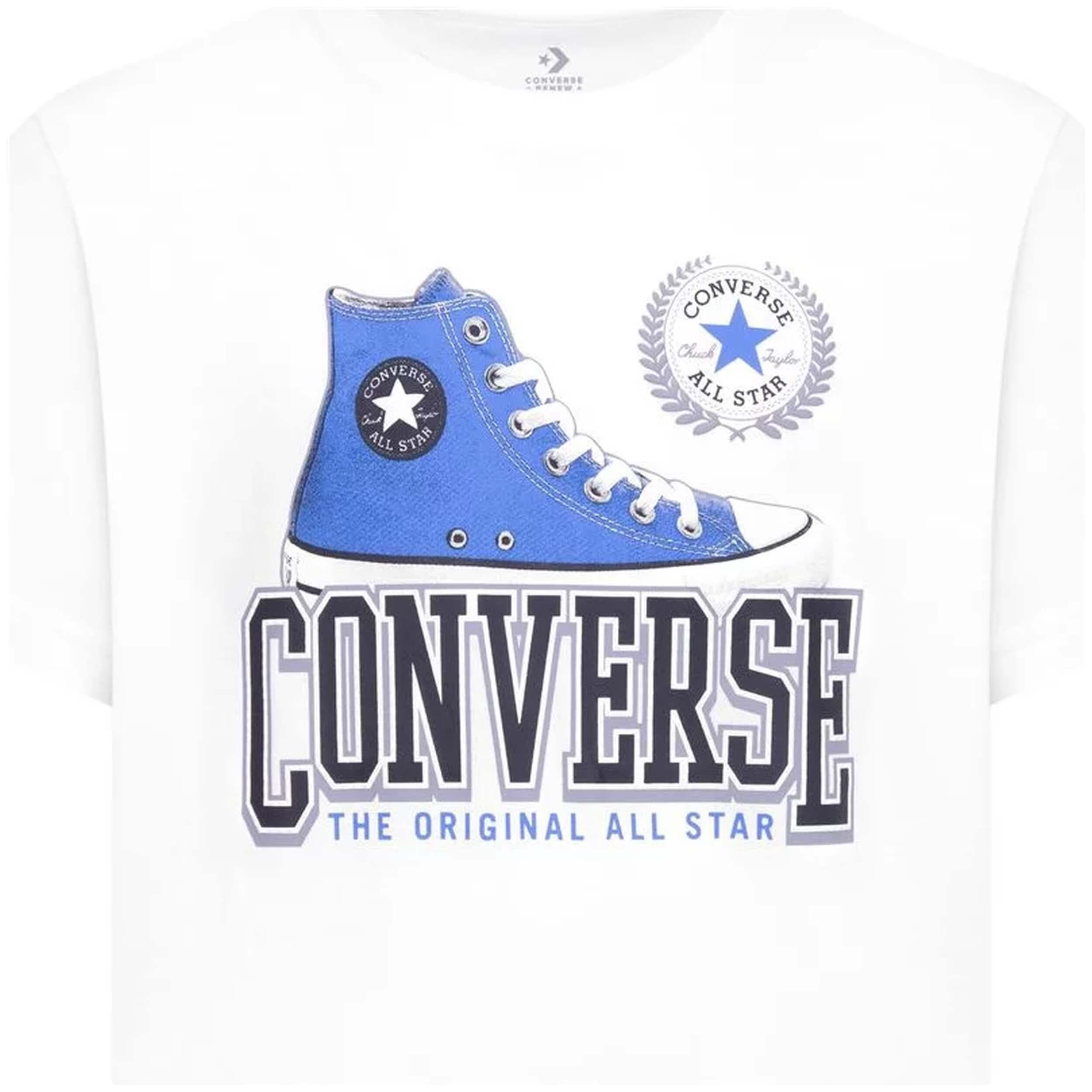 Camiseta De Manga Corta Converse