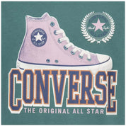 Camiseta De Manga Corta Converse Script Sneaker Gfx