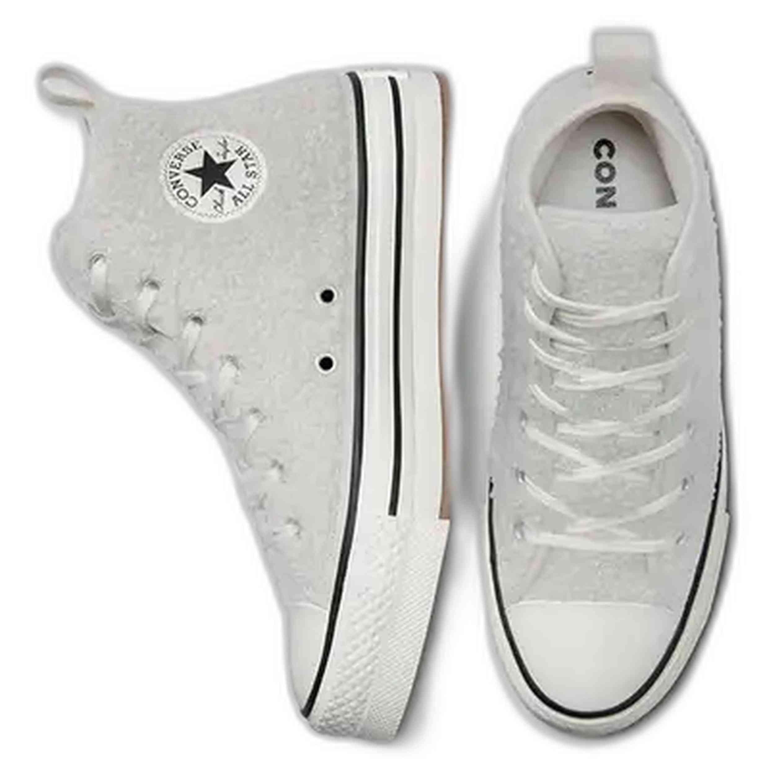 Zapatillas Converse Ctas Eva Lift Hi Light Bone