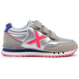 Zapatillas Munich Dash Kid Vco "169 - Plata/Gris"