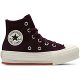 Converse Chuck Taylor All Star Eva Lift Platform Suede Sneakers