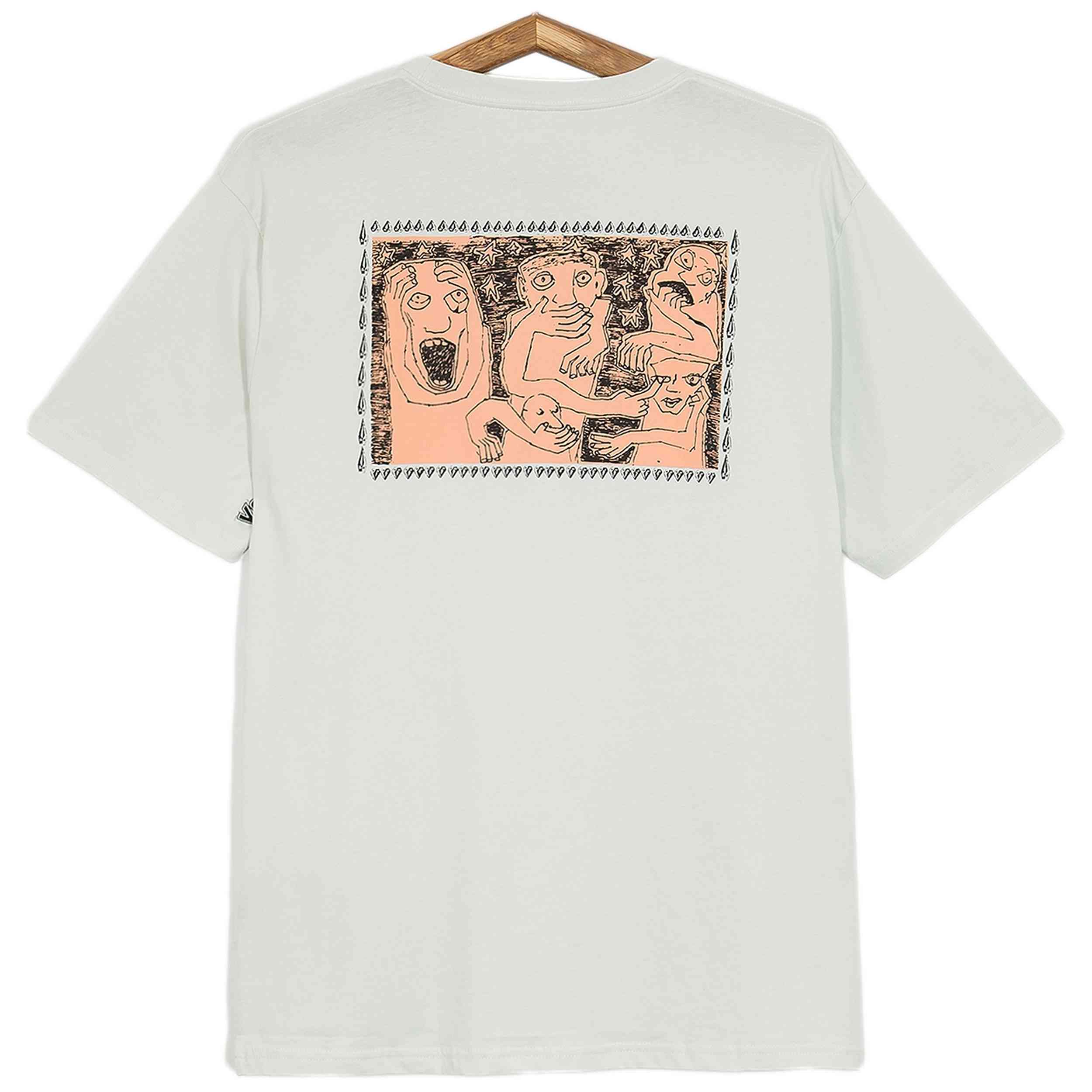 Camiseta De Manga Corta Volcom Crazybal