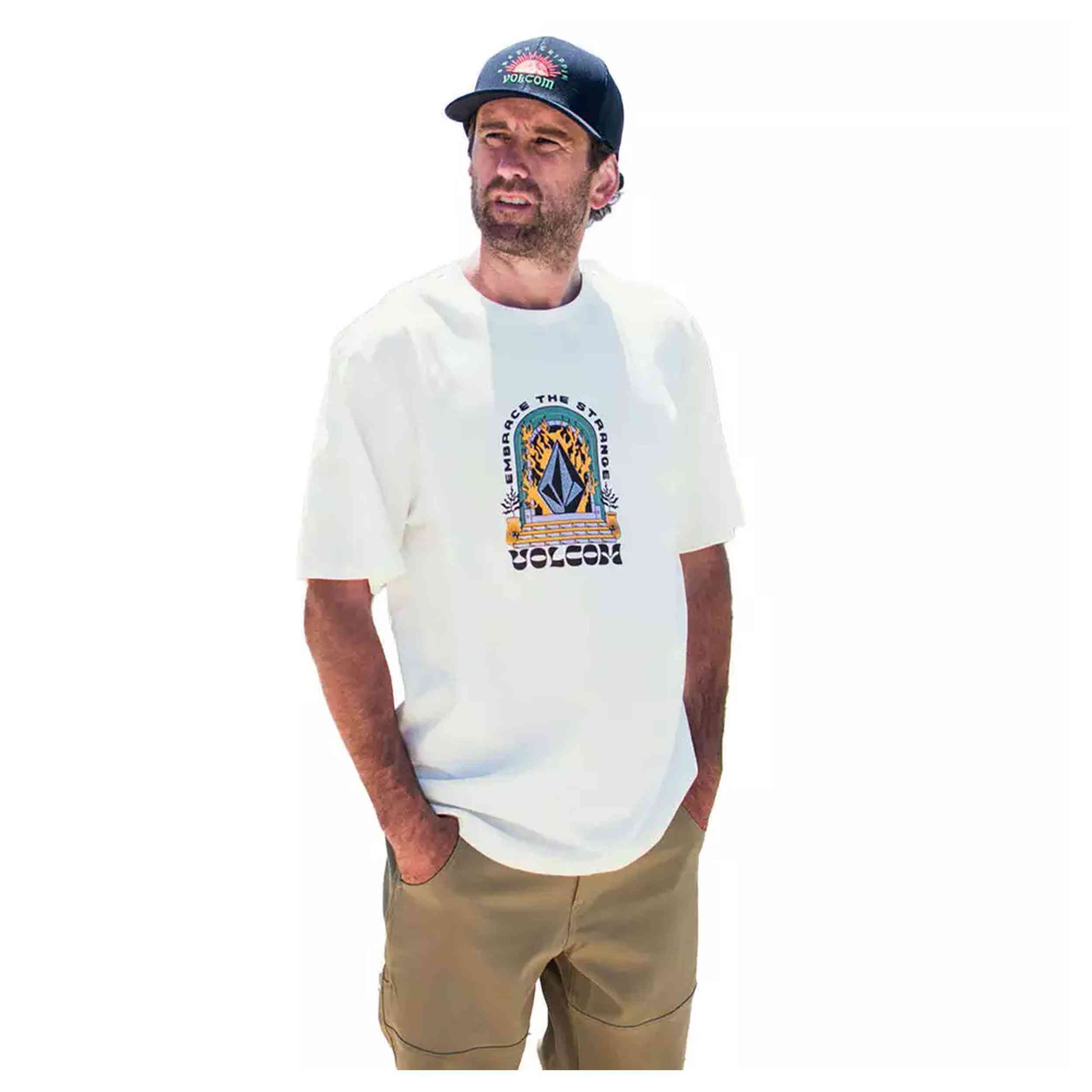 Camiseta De Manga Corta Volcom Sacred Stone