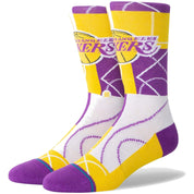 Calcetines Stance Nba La Lakers Zone Crew Socks