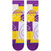 Calcetines Stance Nba La Lakers Zone Crew Socks